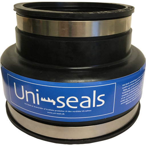 Uni-seals overgang 100/110mm Ler/pvc