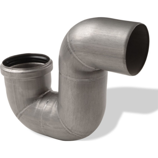 Aco Pipe P-vandlås, Ø110 mm, syrefast stål