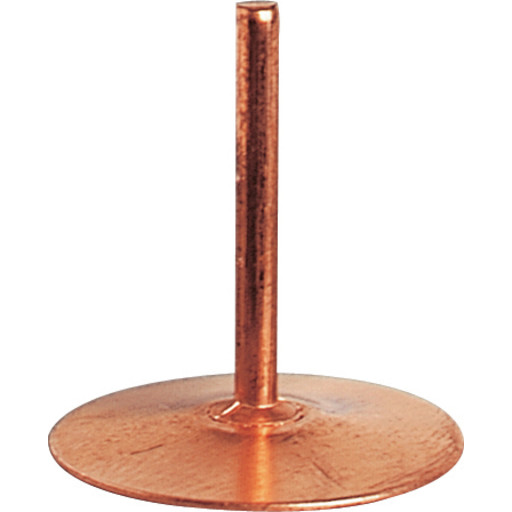 Cembrit Stormklammer Ø19 1,0x19mm. Kobber - 1000 stk. pr. pakke