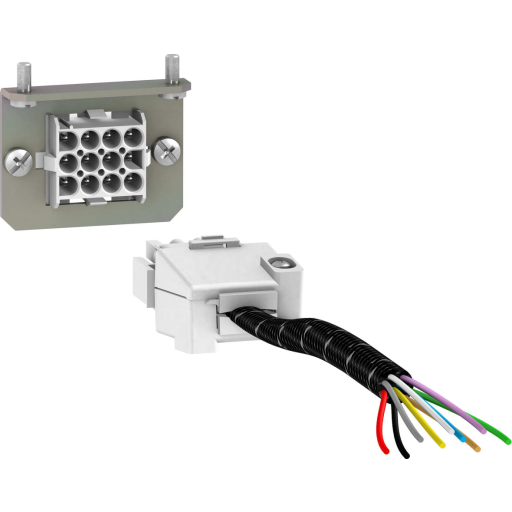 Billede af STIK 9P HAN+HUN M/LEDN. PLUG-I