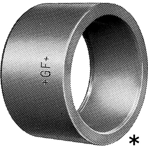 +GF+ reduktionsbøsning, Ø40x32 mm, plast, grå