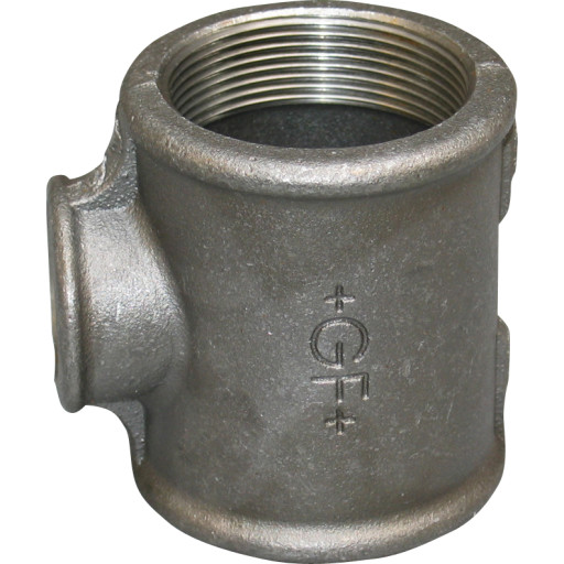 Georg Fischer tee 90 ° sort reduceret 1.1/4-3/4´´