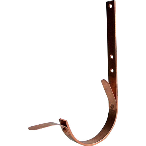 Rendejern 11" til halvrund tagrende, 280 mm, kobber