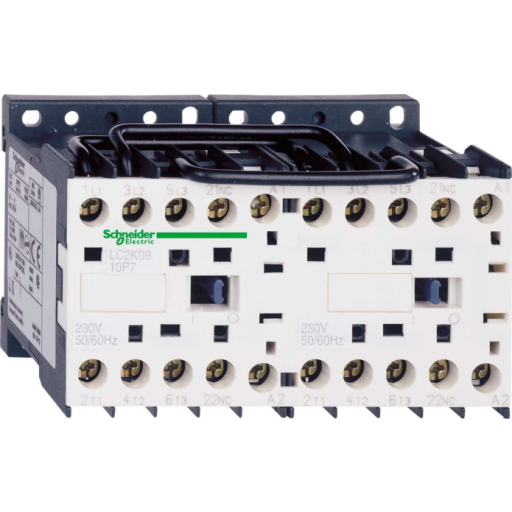 Billede af Kontaktor Reversering LC2K0901B7 9A 2x3P+1Br 24V AC