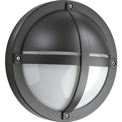 SG Armaturen - Tanto LED 12,5w 3000K med PIR sensor, væglampe IP65 - Grafit