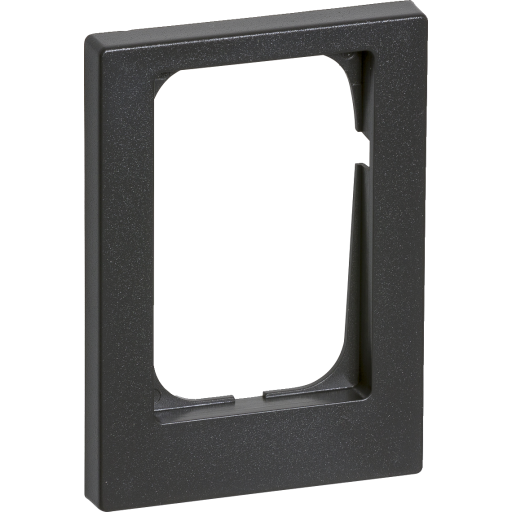 10 stk LK Fuga ramme Baseline 68, 1,5 modul, Asymmetrisk, koksgrå billede