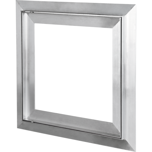 Duka Inspektionslem IMP, 200 x 200 mm, til gipsplade, aluminium