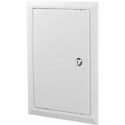 Duka Inspektionslem IPL plast, 300 x 500 mm med ls, hvid