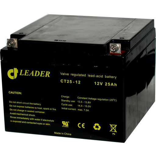 Billede af AKKUMULATOR CT 12V 25AH AGM