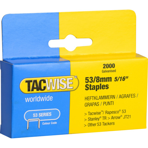 Tacwise hæfteklammer 53/8 mm