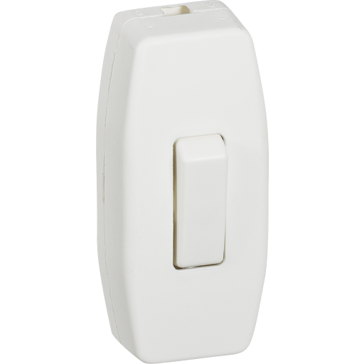 Lk Gennemgangsafbryder tp 144 hvid - ledningsafbryder