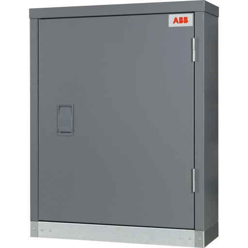 2 Stk Kabelskab Flexi Line 1000 Grå Ral 7015 Fra Abb