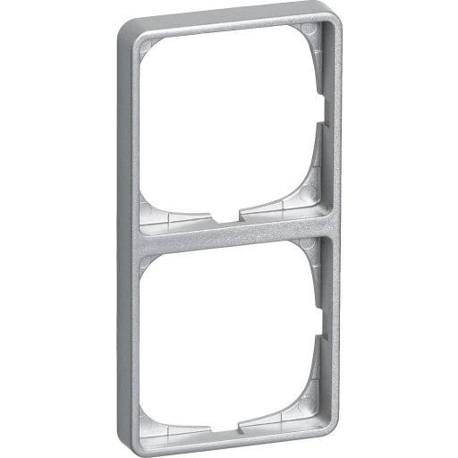 LK Fuga ramme Baseline 50 2m lodret - stålmetallic