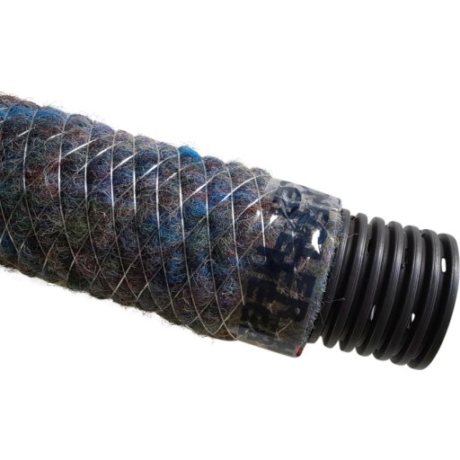 100 meter Eurodrain drænrør med filt 100/91 mm billede