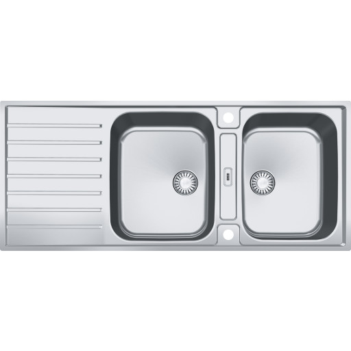Franke Argos AGX 221 kjøkkenvask, 116x51 cm, rustfritt stål Kjøkken > Kjøkkenvasken