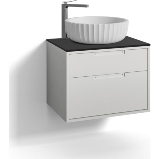 Svedbergs Sirius bänkskiva, 60x45 cm, svart