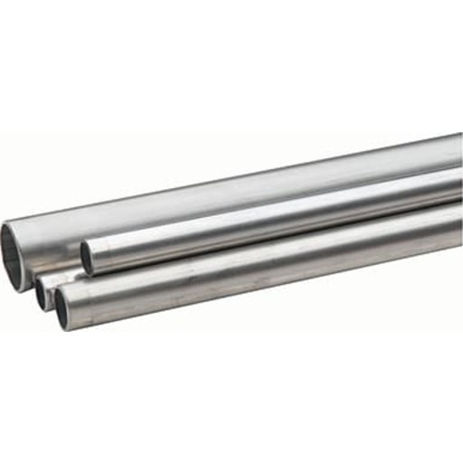 6 meter Turbo Steel lige rør 2,0 mm x 76 mm billede