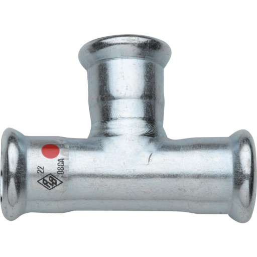 Turbo Steel tee, 15 mm billede