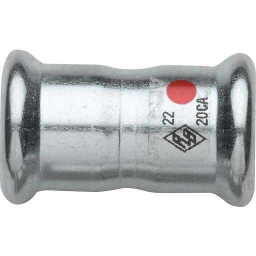 Turbo Steel dobbeltmuffe, 18 mm billede