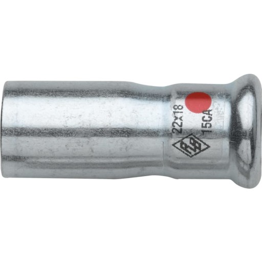 Turbo Steel reduktion muffe/nippel, 18 x 15 mm billede