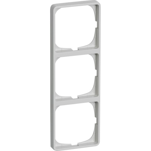 LK FUGA ® Baseline Ramme 50 3 modul , lysegrå