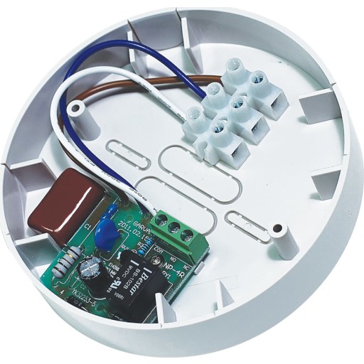 Foss Europe Life monteringsdåse med relæ for røgalarm 230v