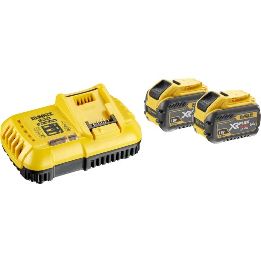DeWALT XR Flexvolt Hurtiglader +2 Batt (Dcb547) - DCB118X2-QW