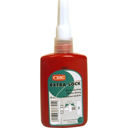 CRC Permanent sikring af VVS-fittings og øvrige metalforbindelser. Grønfarvet anaerob lim med stor styrke.