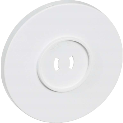 Lauritz Knudsen Fuga dæksel for Ø80 lampestik uden jordben i hvid