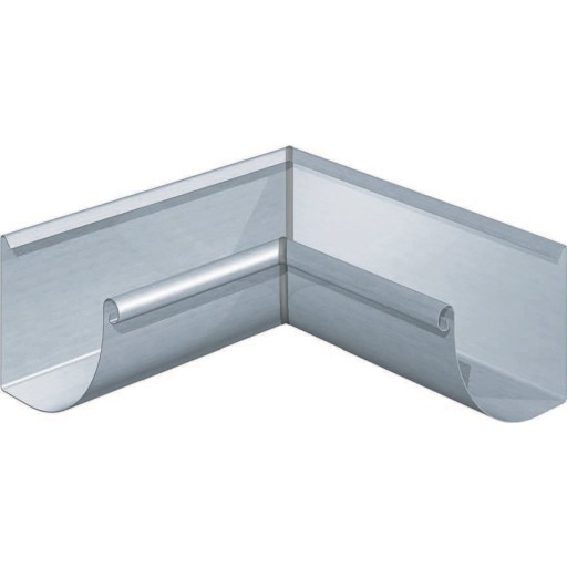 Rheinzink Indv.gering 0,8x333 mm 1/4-rund. CLASSIC walzblank - Tages ikke retur -