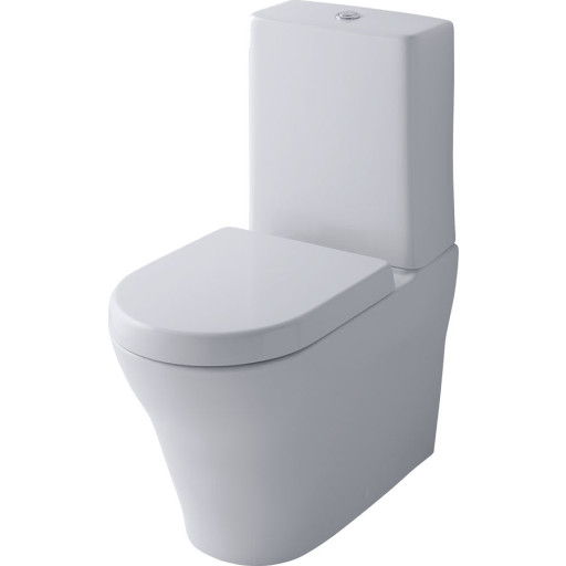 Toto MH-toalett, uten skyllekant, rengjøringsvennlig, hvit Baderom > Toalettet