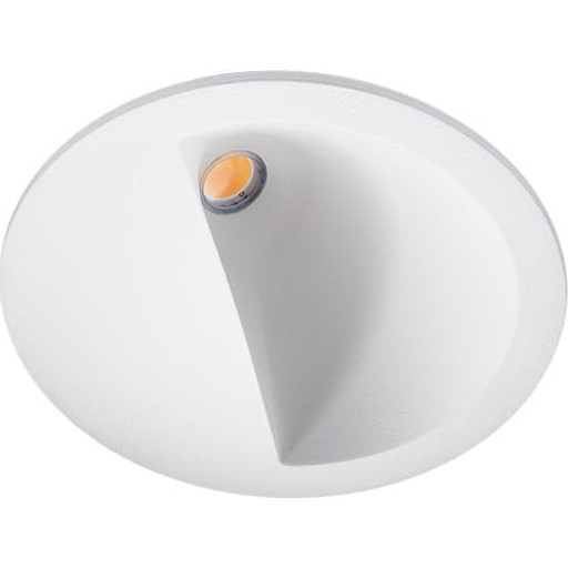 Downlight Junistar asymmetrisk 9W LED, 3000K, 610 lumen, hvid - SG Armaturen