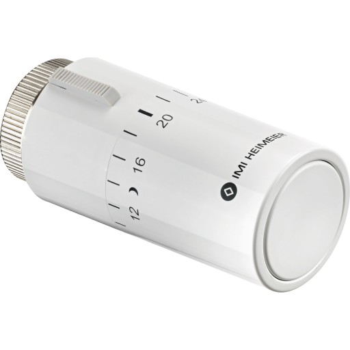 TA TRV HALO termostat M30. 6-28 °C. Hvid