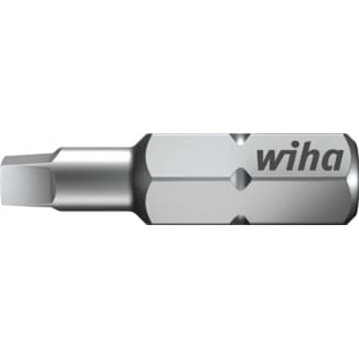 Wiha bits 25mm, 1/4", Robertson #2, 2 stk.