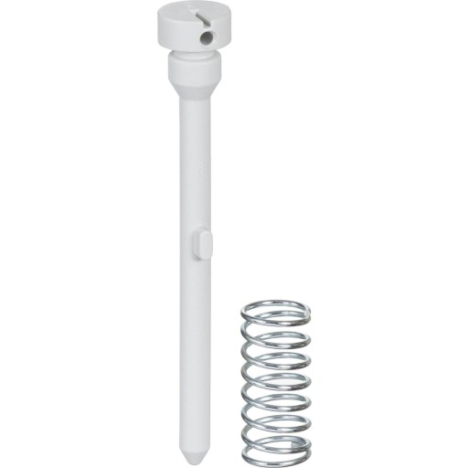 LAURITZ KNUDSEN Låsepind med fjeder, til PG, UG og UGL. lysegrå