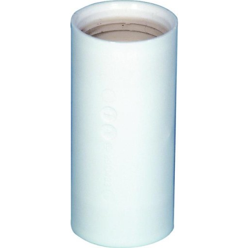 Purus muffe, Ø32 mm, plast, hvid billede