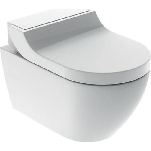 Geberit AquaClean Tuma Comfort dusjtoalett, uten skyllekant, rengjøringsvennlig, hvit Baderom > Toalettet