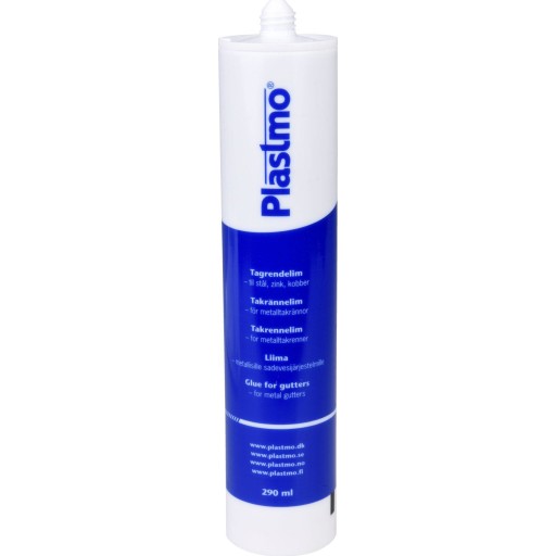 Plastmo tagrendelim t/metal, 290 ml billede