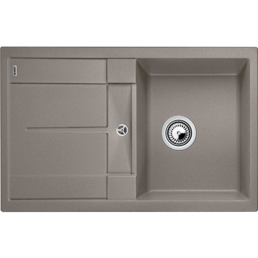 Blanco Metra 45 S UX diskbänk, 78x50 cm, beige