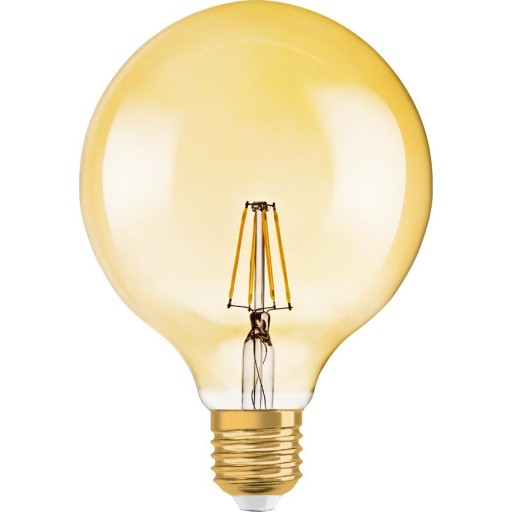 Osram Vintage 1906 E27 globlampa, 2400K, 6,5W