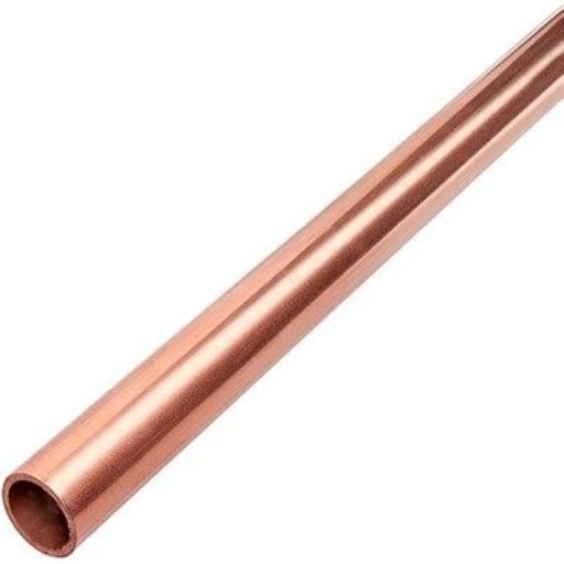 5 meter Kobberrør hårde, 15 mm billede