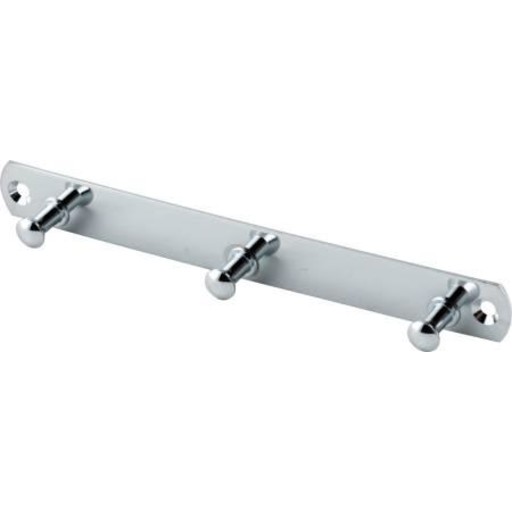 Bjørn Hammer Knagerække med 3 kroge krom