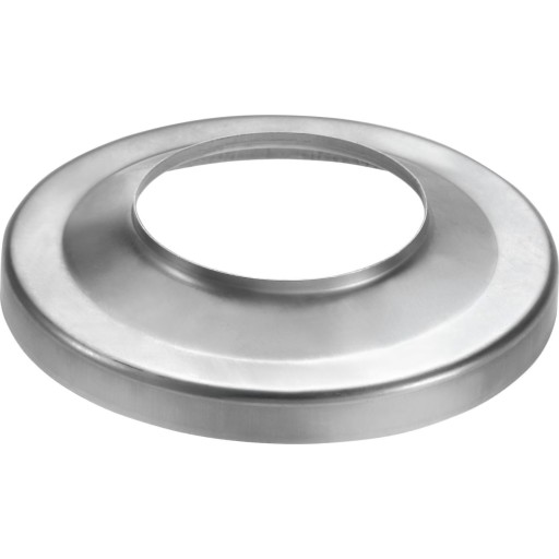 Vmzinc brøndkrave, Ø87x150 mm, med hul, zink billede
