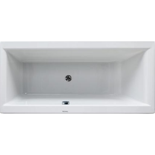 Royal Cleo C3S spabad, 180x80 cm, hvid