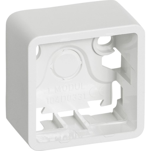 LAURITZ KNUDSEN Fuga® underlag 1 modul, hvid.