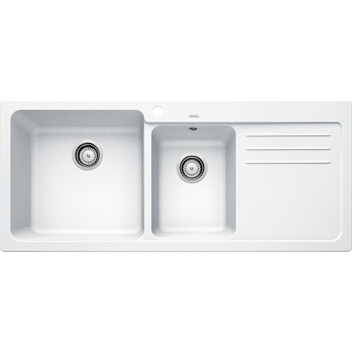 Blanco Naya 8 S UX diskb&auml;nk, 116x50 cm, vit