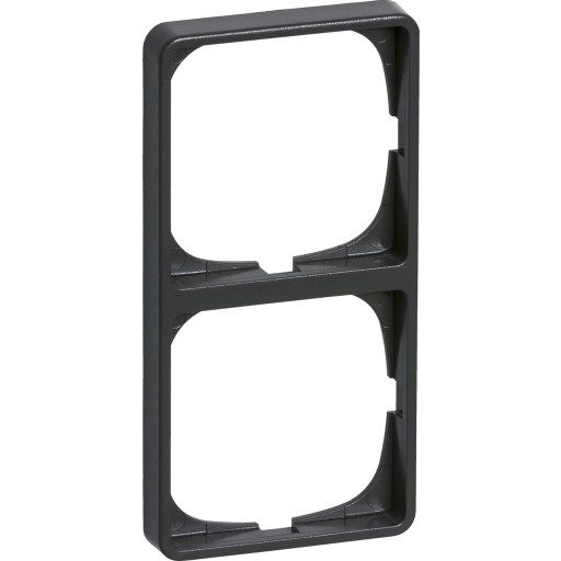 LAURITZ KNUDSEN FUGA® ramme Baseline 50 2 modul, koksgrå.