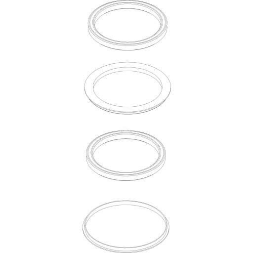 Damixa x-ringe & slidringe til Merkur køkkenarmatur (efter 30-04-2009)