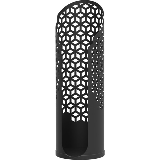 Hefe Rollo reservepapirholder, sort