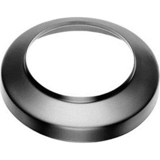 Rheinzink brøndkrave m/hul Ø 87 x 150 mm, zink billede